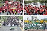 Marchas del 1 de Mayo: sindicatos exigen mejores pensiones y transporte