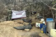 Marina ubica narcolaboratorio de 'Mayito Flaco' en Culiacán