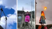 Maromeras de Oaxaca: mujeres desafían el machismo en la cuerda floja