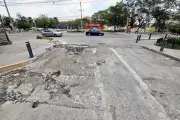 Monterrey repara daños tras retirar obra de Colosio