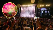 Morat reúne a 20 mil en concierto gratuito sobre la laguna Nichupté