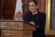 Morena moviliza a miles para marchar contra Maru Campos