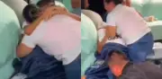 Padres deportados por ICE se reencuentran con hijo enfermo en Durango