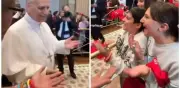 Papa León XIV sorprende al hacer el trend 'six-seven' con jóvenes