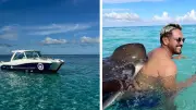 Paraíso para nadar con mantarrayas en Islas Caimán