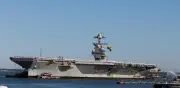 Portaaviones USS Gerald Ford regresa a EU; Ormuz continúa bloqueado