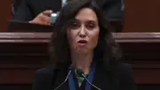Protestas acompañan a Isabel Díaz Ayuso en Aguascalientes