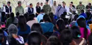 Recorren comunidades de Chilapa para atender desplazados