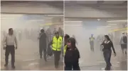 Riña con petardos en La Raza del Metro de CDMX deja un herido
