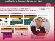 Sheinbaum: adelanto de vacaciones escolares no es oficial aún
