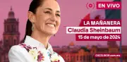 Sheinbaum encabeza 'Mañanera' del 15 de mayo de 2026 en CDMX