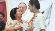 Sheinbaum entrega Pensión Mujeres Bienestar en Cajeme en Día de las Madres
