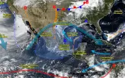 SMN pronostica lluvias intensas y calor superior a 40°C en varios estados