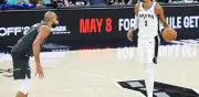 Spurs aplastan a Wolves y empatan semifinal del Oeste