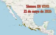 Temblores en México y Jalisco EN VIVO: SSN reporta sismos hoy 21 de mayo de 2026