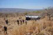 Tragedia en Nayarit: 11 muertos en volcadura de autobús