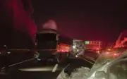 Trágico choque múltiple en Jalisco: dos muertos y 44 heridos