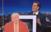Trump niega culpa por fin de programa de Stephen Colbert en CBS