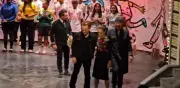 U2 y Sheinbaum juntos en Asamblea de Street Child World Cup