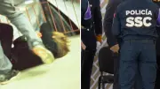 VIDEO: Policías pelean con presuntos ladrones en Iztapalapa