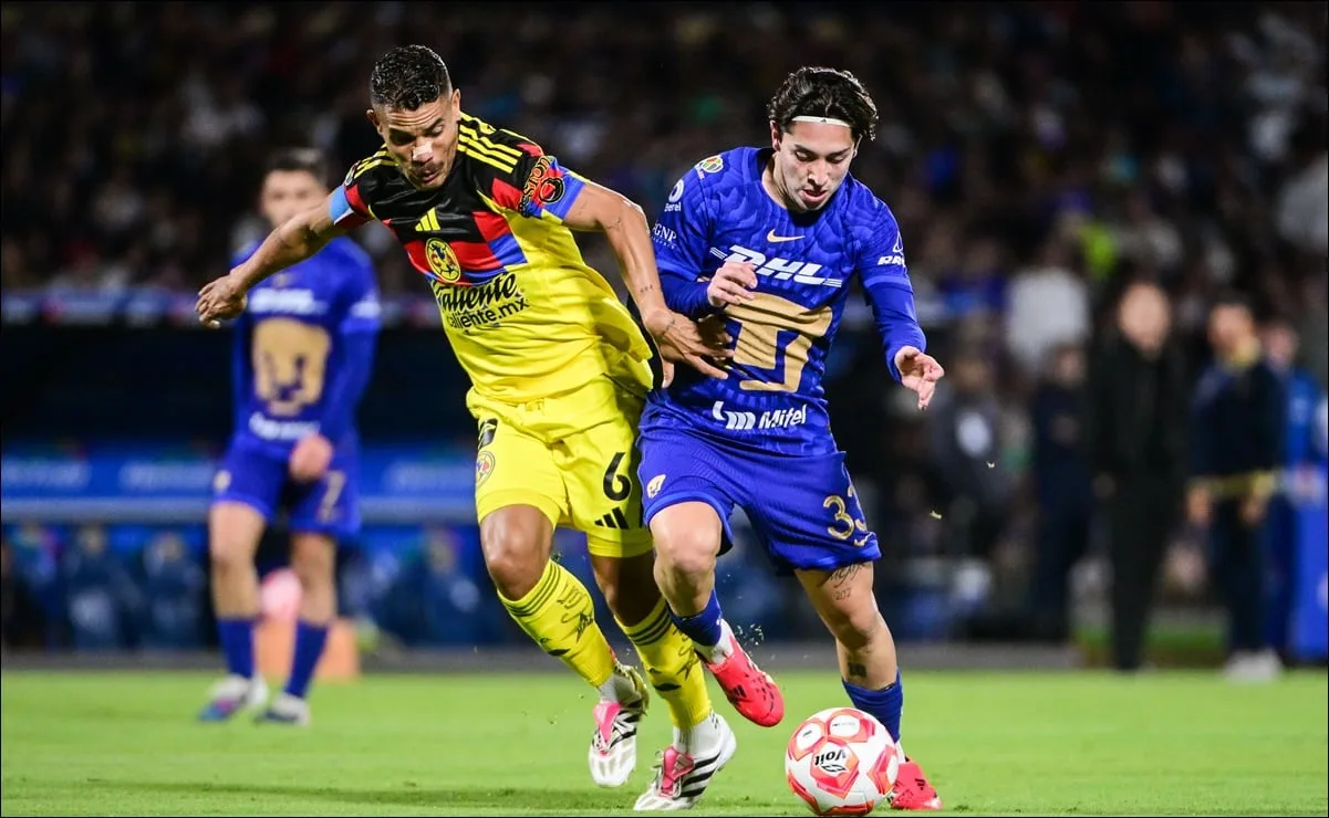 América vs Pumas: Ida de cuartos de final del Clausura 2026 en vivo