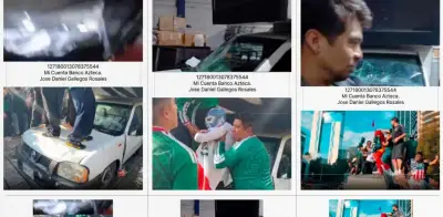 Aficionados destruyen camioneta de trabajador en festejo mundialista en CDMX