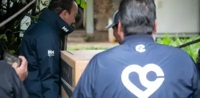 Apoyos a damnificados por lluvias en Cuajimalpa