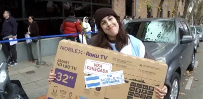 Argentina regala televisores a quienes les negaron visa para el Mundial