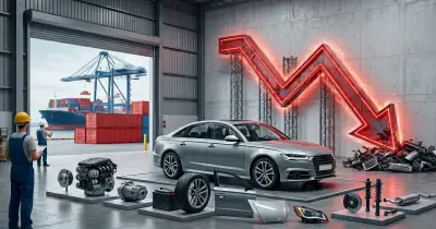 Caída de 4,900 mdd en compras de autos y autopartes por aranceles
