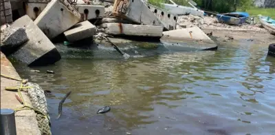 Derrame de Pemex en río Pánuco avanza al Golfo de México