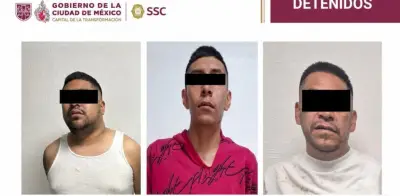 Detienen a tres presuntos responsables de más de 10 robos a viviendas en CDMX