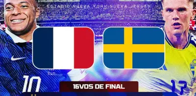 Francia vs Suecia EN VIVO: 16avos de Final del Mundial 2026
