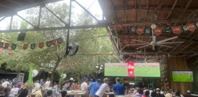 Houston se tiñó de celeste y blanco: argentinos vivieron el Mundial bajo techo