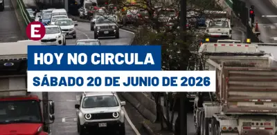 Hoy No Circula sabatino: estos vehículos no circulan el 20 de junio de 2026 en CDMX y Edomex