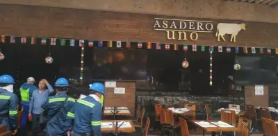 Incendio en restaurante de Santa Fe: 800 evacuados sin lesionados