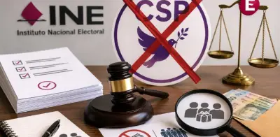 INE sanciona al Partido Paz por usar siglas CSP; perfila multa reducida