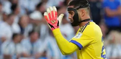 Luca Zidane: la máscara protectora que usa con Argelia en el Mundial 2026