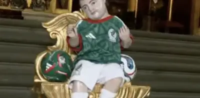 Niño Dios de Catedral Metropolitana luce uniforme de Selección Mexicana por Mundial 2026