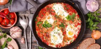 Receta de shakshuka: huevos ahogados estilo Medio Oriente para revitalizar tus mañanas