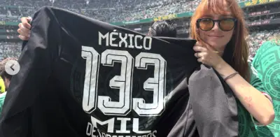 Regina Blandón genera debate por apoyar a madres buscadoras desde el Estadio