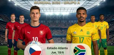 República Checa vs. Sudáfrica: duelo crucial en el Grupo A del Mundial 2026