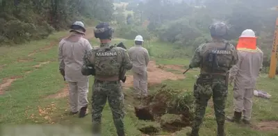 Semar inhabilita siete tomas clandestinas en Puebla y Edomex contra huachicol