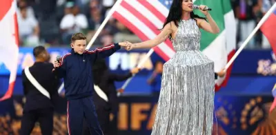 Tius Luka: el niño noruego que cantó con Katy Perry en el Mundial 2026