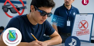 UACh: Anulan examen Ceneval por lentes con Inteligencia Artificial