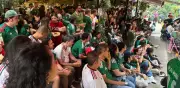 Aficionados abarrotan Zona Rosa para ver México vs Corea del Sur