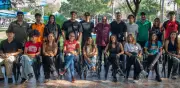 Andrés Mijes se reúne con jóvenes atletas para impulsar el deporte en Nuevo León