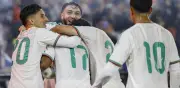 Argelia humilla a Países Bajos en casa con gol de Hadj Moussa y Luca Zidane heroico