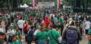 Aumentan vigilancia policíaca en Reforma para México vs Chequia