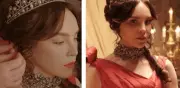 Belinda sorprende como emperatriz: revelan primeras imágenes de 'Carlota'