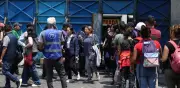 Bloqueo en Zócalo cancela reunión Sheinbaum-delegación española